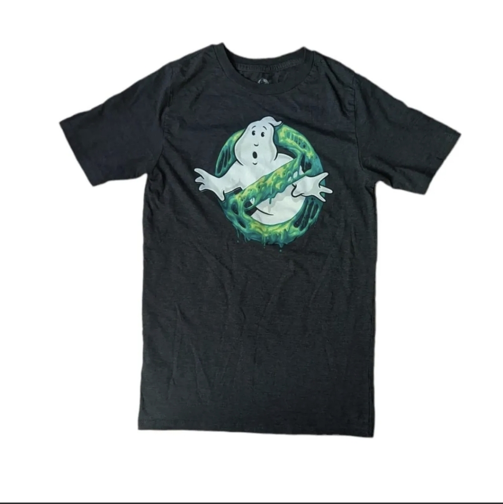 Ghostbusters Vintage 90s Collectible Tee Gray T-shirt Ghost Womens Small Kids XL